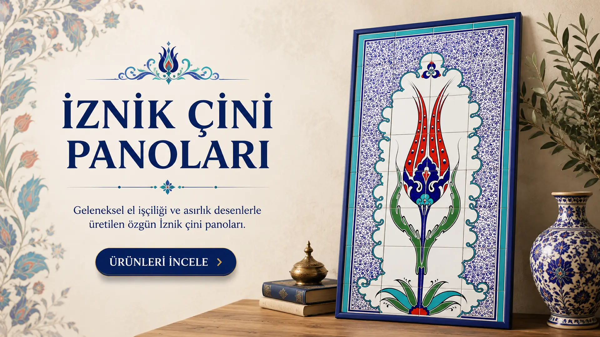 Özel Üretim İznik Çini Panoları